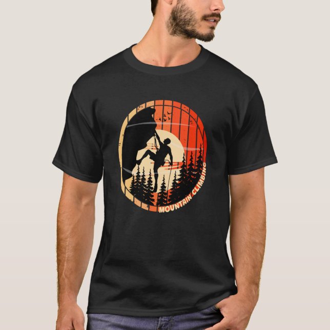 Camiseta Cena de Montanha e Floresta 95 (Frente)