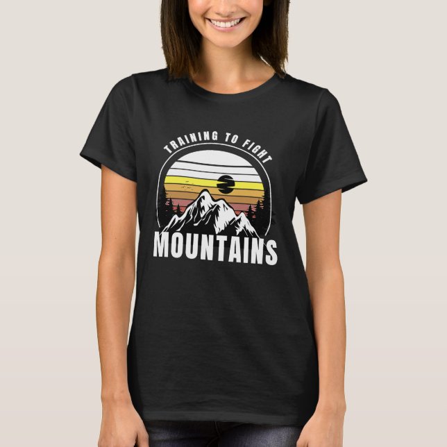 Camiseta Cena de Montanha e Floresta 97 (Frente)