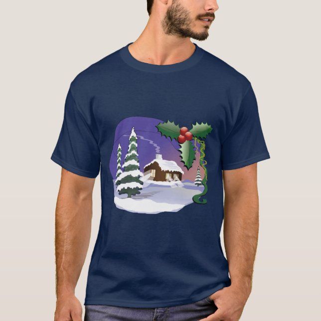 Camiseta Cena de Natal (Frente)