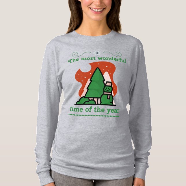 Camiseta Cena de Natal (Frente)