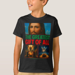 Camiseta Cena de Natal do Menino Jesus Hugvyn Natividade de