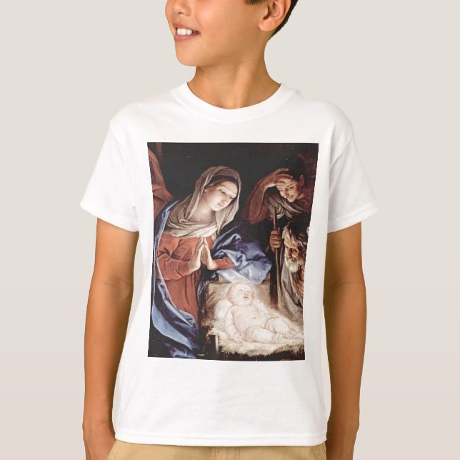 Camiseta Cena de Natividade (Frente)