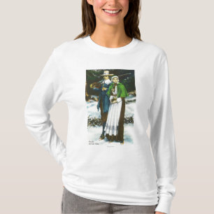 Camiseta Cena de Priscilla e de John Alden