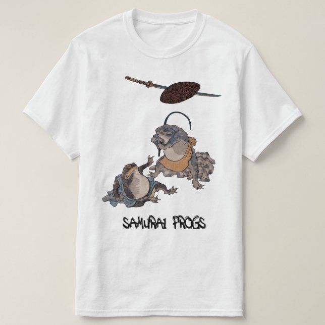 CAMISETA CENA DE SAPOS SAMURAI #1 (Frente do Design)