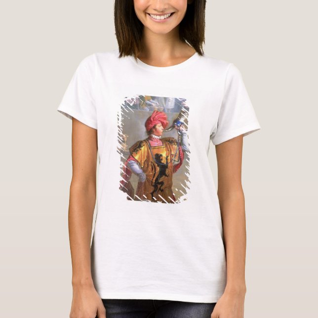 Camiseta Cena de um Torneio no Século XIV, d (Frente)