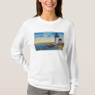 Camiseta Cena do farol do ponto de Brant