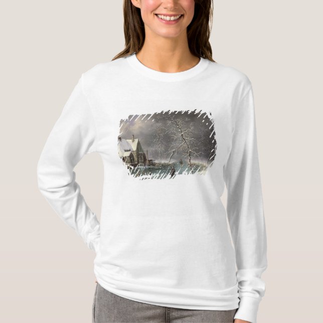 Camiseta Cena do inverno (Frente)