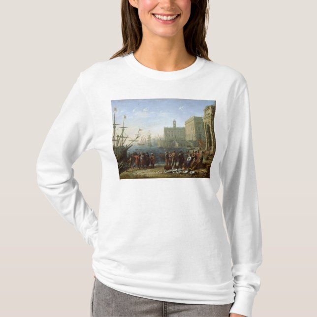 Camiseta Cena do porto (Frente)