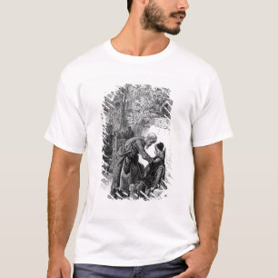 Camiseta Cena "do Rime do navegador antigo",
