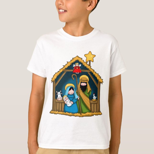 Camiseta Cena Estável da Natividade (Frente)