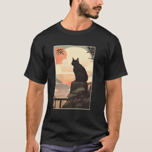 Camiseta Cena Japonesa Vintage Escrita Kanji Jornada Bla