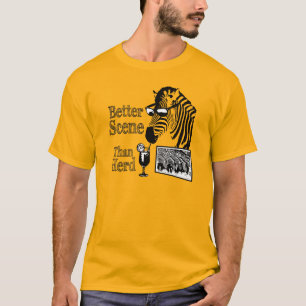 Camiseta Cena Melhor Do Que A Gfx Preta