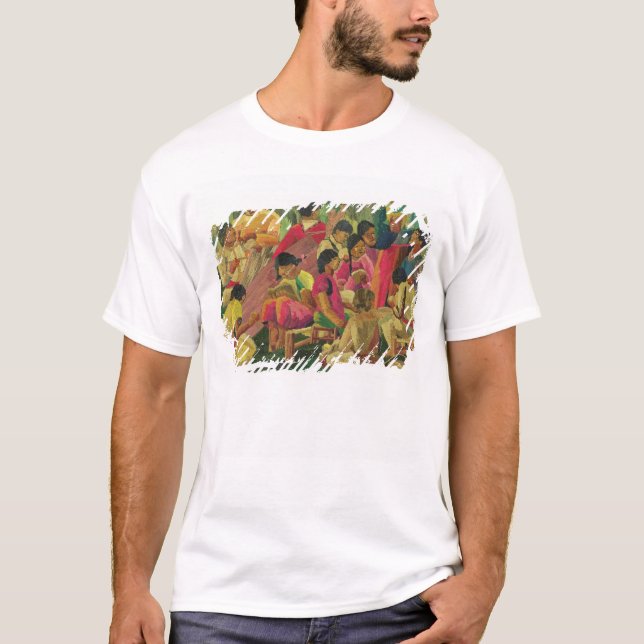 Camiseta Cena mexicana da vila (Frente)