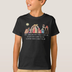Camiseta Cena Nativa Jesus Nascimento Natal Cristão Hoo