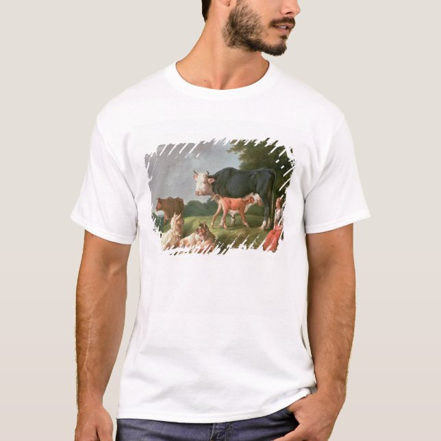 Camiseta Cena pastoral (Frente)