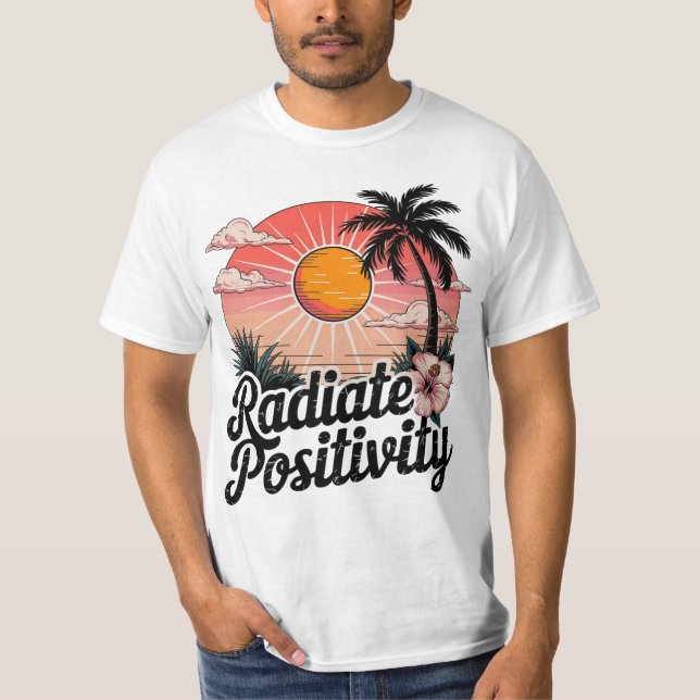 Camiseta Cena Positiva Sunny (Frente)