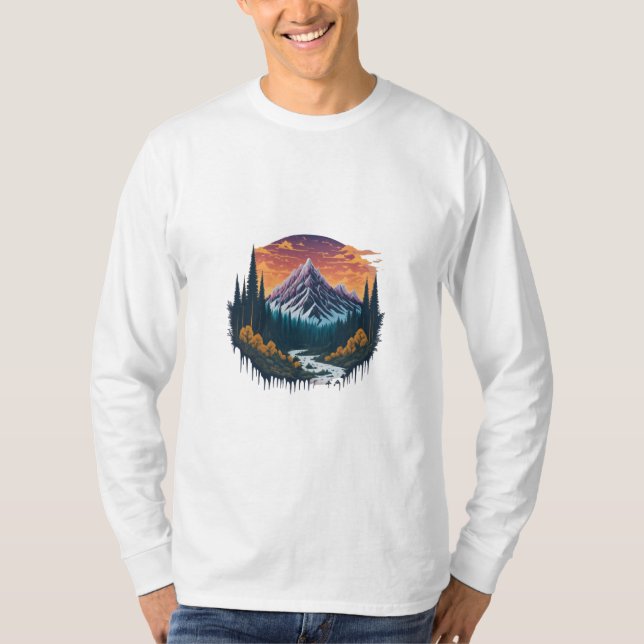 Camiseta Cena Tranquila T-Shirt (Frente)