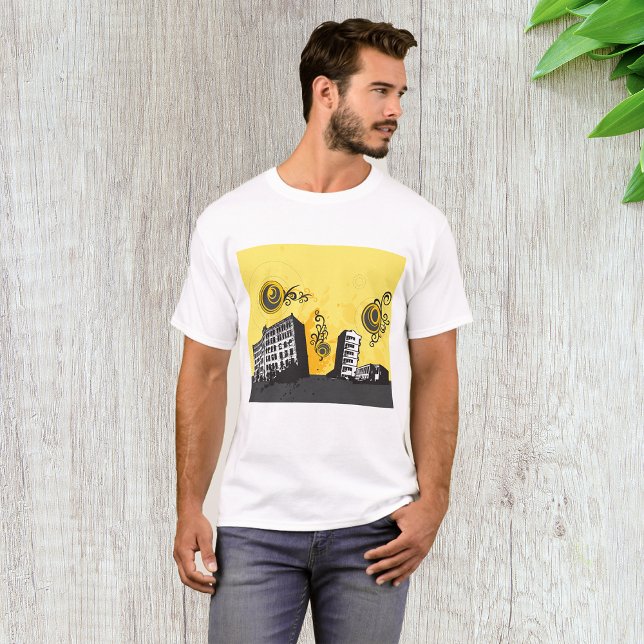 Camiseta Cena Urbana Mens T-Shirt (Criador carregado)