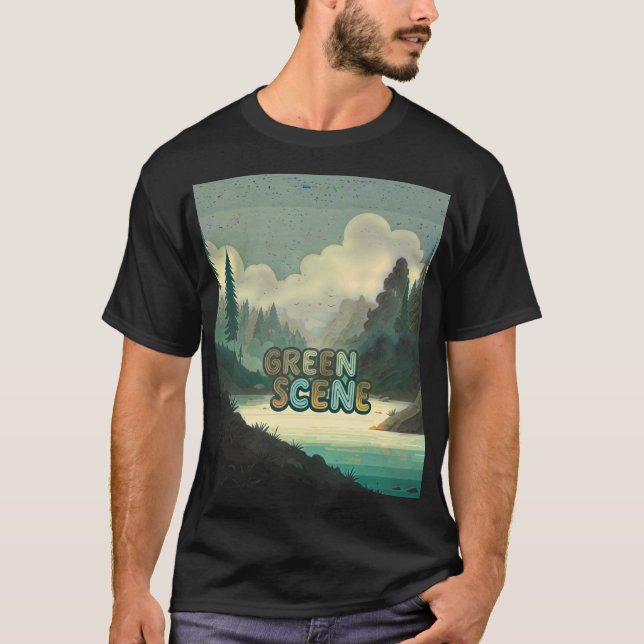 Camiseta Cena Verde (Frente)