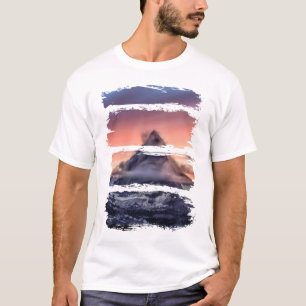 Camiseta Cenário Céu Cerrado Bonito Natureza Moderna