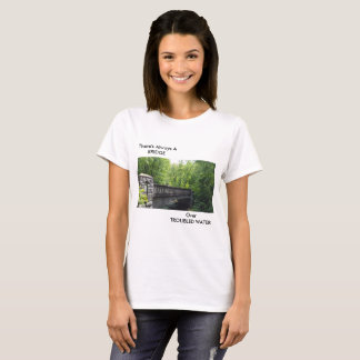 CAMISETA CENÁRIO DA PONTE COM TEXTO
