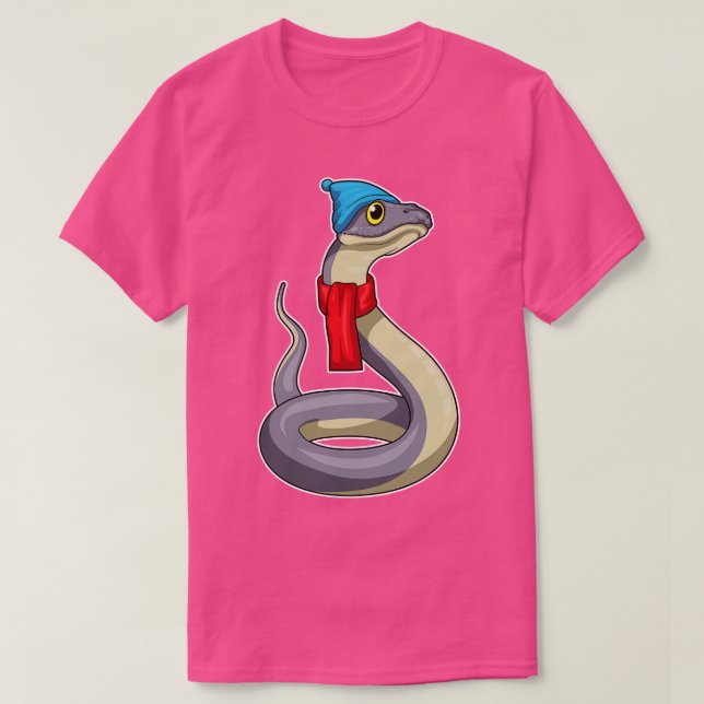 Camiseta Cenário de Cobra Gorro (Frente do Design)