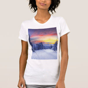 Camiseta Cenário de inverno