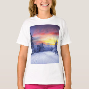 Camiseta Cenário de inverno