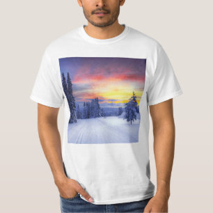 Camiseta Cenário de inverno