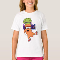 Cenário em Música com Fone de Ouvido