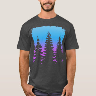 Camiseta Cenário florestal silencioso