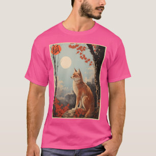 Camiseta Cenário Japonês Fox Kanji
