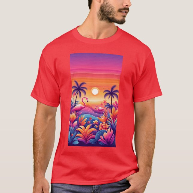 Camiseta Cenário natural (Frente)