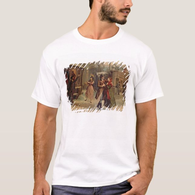 Camiseta Cenário para a cena com Mimi e Rodolfo (Frente)