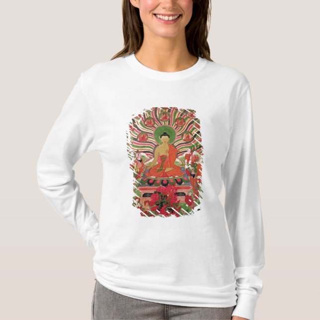 Camiseta Cenas da vida de Buddha (Frente)