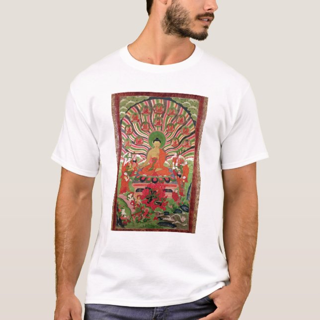 Camiseta Cenas da vida de Buddha (Frente)