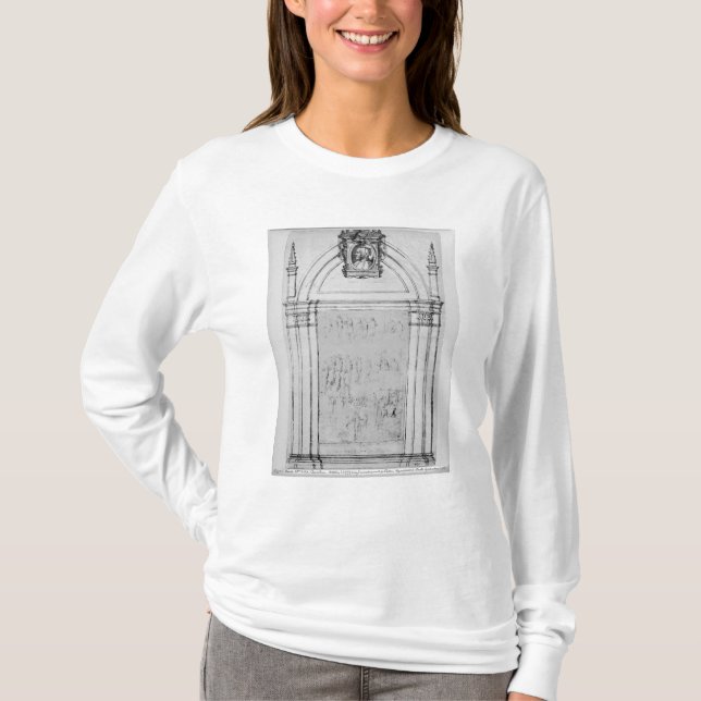 Camiseta Cenas da vida de um santo (Frente)