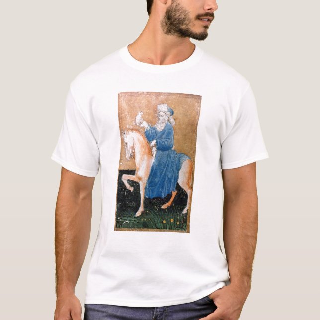 Camiseta Cenas de hawking courtly (Frente)