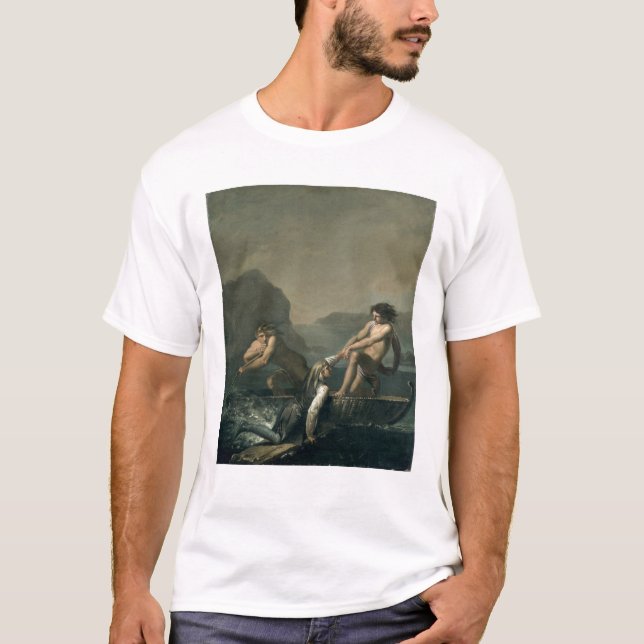 Camiseta Cenas 'de Journey subterrâneo de Niels Klim (Frente)