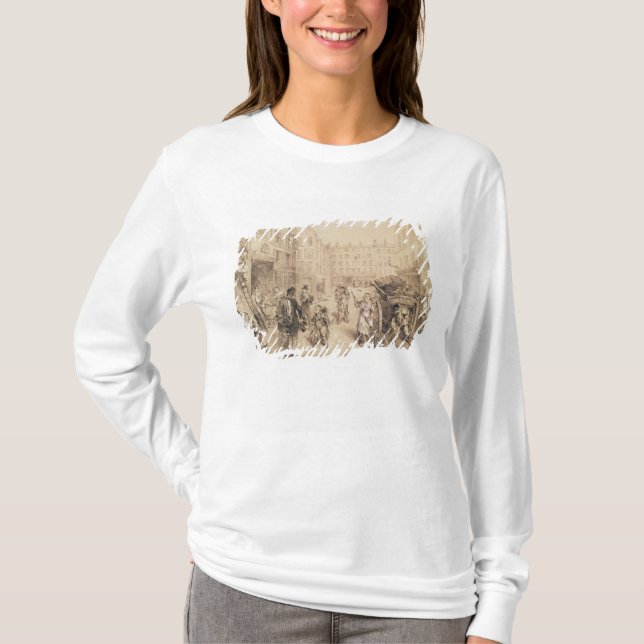 Camiseta Cenas e morais de Paris (Frente)