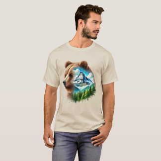 Camiseta Cênico do Urso Cênico Masculino