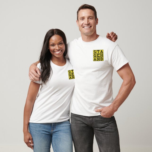 Camiseta Cenotécnico, Equipe de uma Peça Teatral (Unissex)