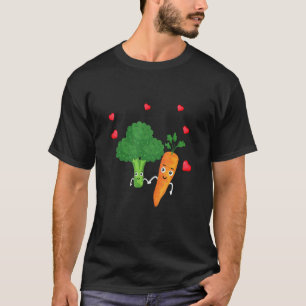 Camiseta Cenoura E Brócolis Felizes Vegetais Vegan Vegan Fo