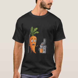Camiseta Cenoura Engraçada Humor de Legume Design de Arte