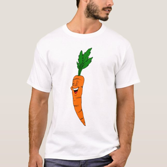 Camiseta Cenoura feliz (Frente)