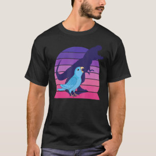 Camiseta Cenoura I Tyrannosaurus Rex I Gritando Azul