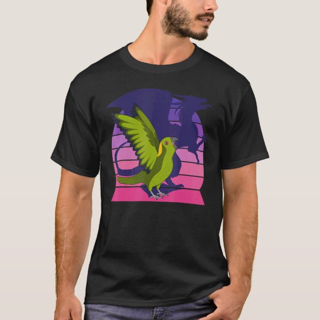 Camiseta Cenoura Retro I Dragão Alado I Amazônia Sequestrad (Frente)