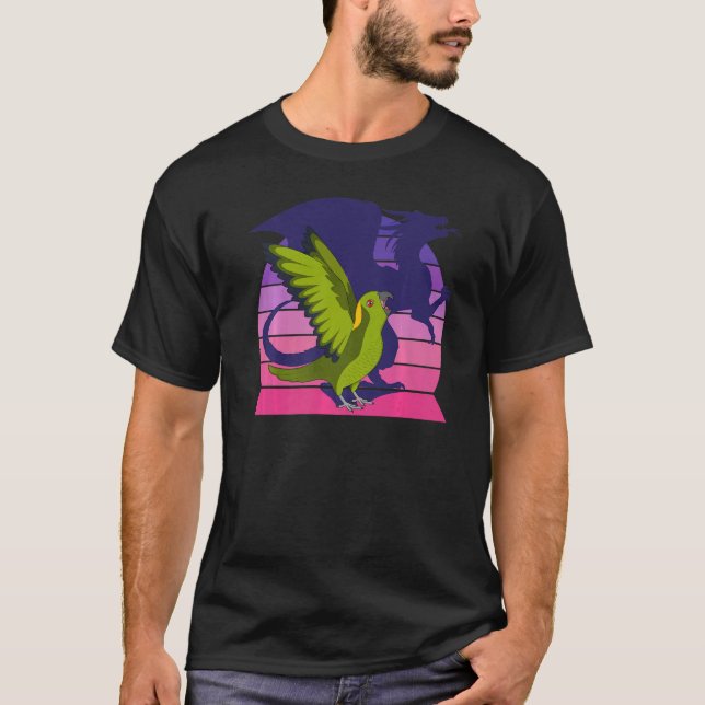 Camiseta Cenoura Retro I Dragão Alado I Amazônia Sequestrad (Frente)