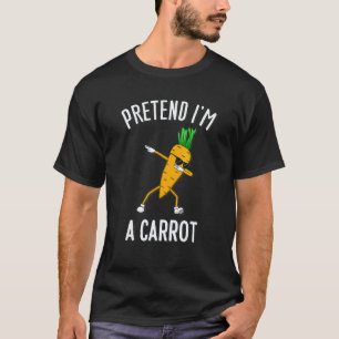 Camiseta Cenouras Vegetarianos Botânicos Veganos Dabbing