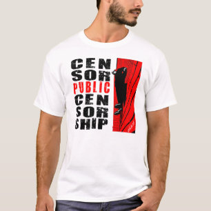 Camiseta Censura pública